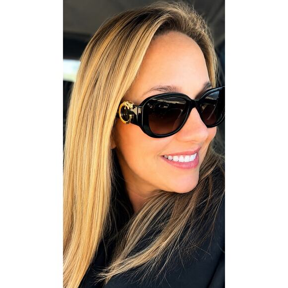 Cartier Accessories - Cartier CT0502S Black Butterfly Sunglasses Grey Gradient Lenses